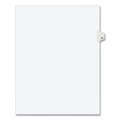 Avery Dennison Numerical Index Tab-32, 8-1/2 x 11", White, PK25 01032